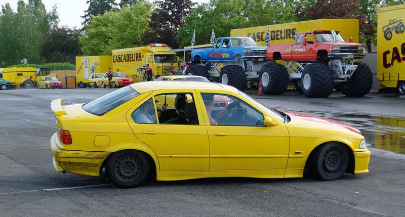 BMW E36 Sedan — widok ogólny BMW E36 Sedan