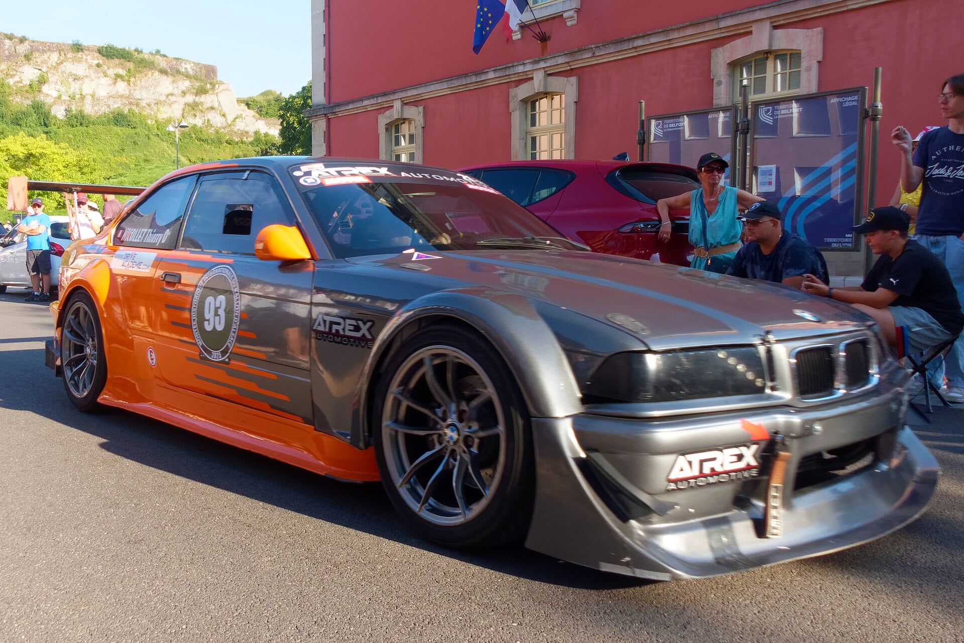 BMW M3 E36 coupé — zdjęcie poglądowe (M3 Lightweight: wyłącznie Alpine White)